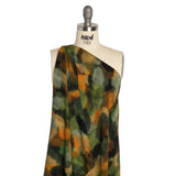 Mood Exclusive Green Fade Away Lightweight Polyester Crepe