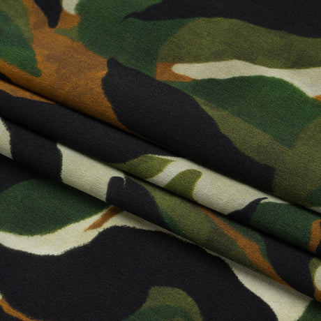 Mood Exclusive Green Drowsy in Daintree Lightweight Polyester Crepe