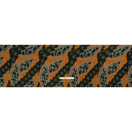 Mood Exclusive Mustard Vine Time Lightweight Recycled Polyester Crepe