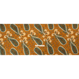 Mood Exclusive Tan Bountiful Blooms Lightweight Polyester Crepe