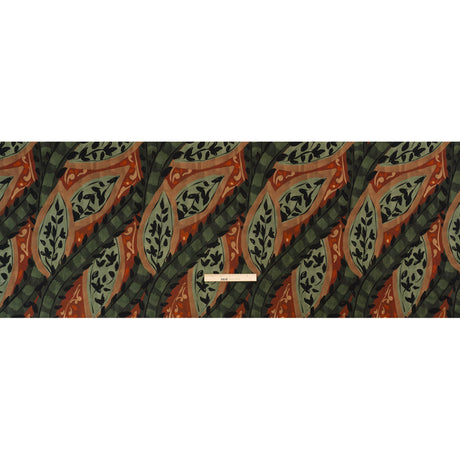 Mood Exclusive Rust Vine Time Lightweight Recycled Polyester Crepe