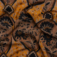 Mood Exclusive Brown Vale of Victoria Lightweight Polyester Crepe