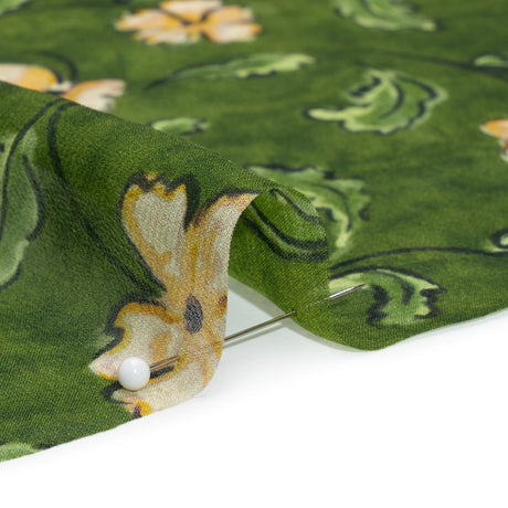 Mood Exclusive Green Beautiful Fool Viscose Chiffon