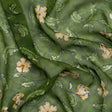 Mood Exclusive Green Beautiful Fool Viscose Chiffon