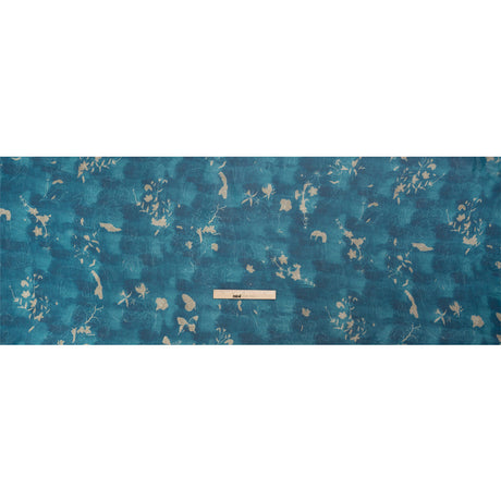 Mood Exclusive Indigo Quietly Cascades Viscose Chiffon