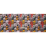 Mood Exclusive Red Nefarious Fiends Viscose Chiffon