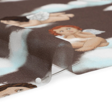 Mood Exclusive Taupe Drowsy Dreamers Viscose Chiffon