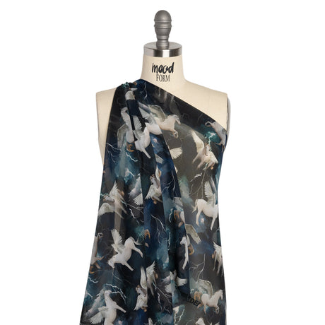 Mood Exclusive Sky Stead Viscose Chiffon