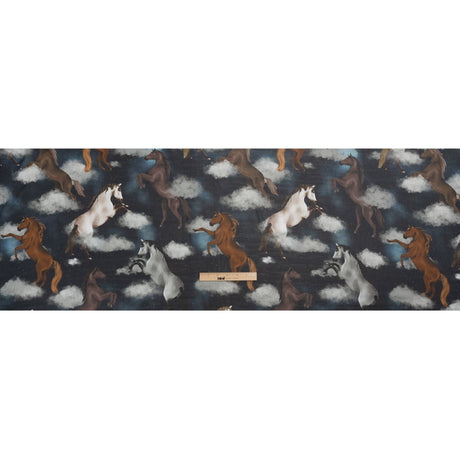 Mood Exclusive Rearing Racers Viscose Chiffon