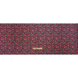 Crinkled Cotton Gauzy Woven Print - Red, Pink and Green Floral - Mood Exclusive The Perks of Being
