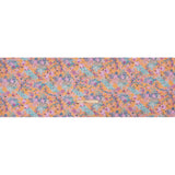 Crinkled Cotton Gauzy Woven Print - Creamsicle, Pink and Blue Floral - Mood Exclusive Derbyshire Stroll