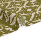 Mood Exclusive Green Sumatra Summit Crinkled Gauzy Viscose Crepe
