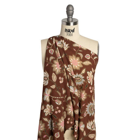 Mood Exclusive Cranbury County Crinkled Gauzy Viscose Crepe