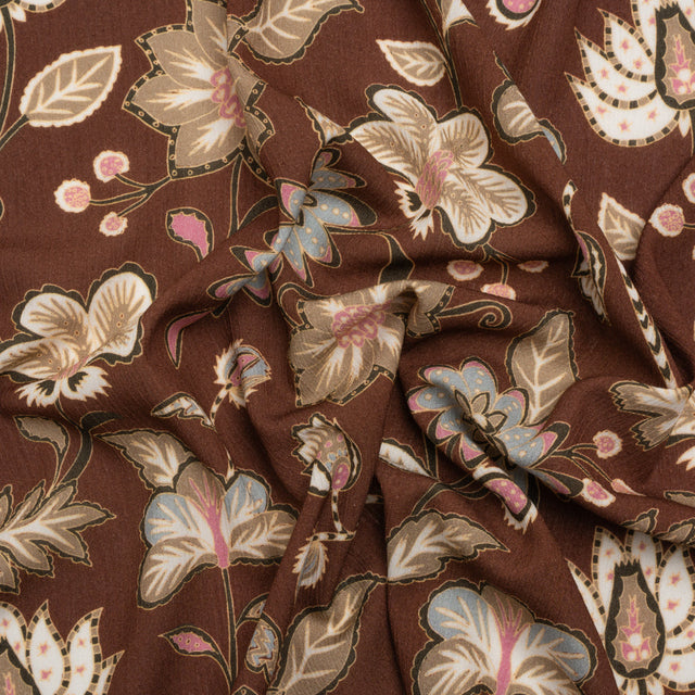 Mood Exclusive Cranbury County Crinkled Gauzy Viscose Crepe