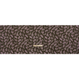 Mood Exclusive Olive Sprouting Sprigs Crinkled Gauzy Viscose Crepe