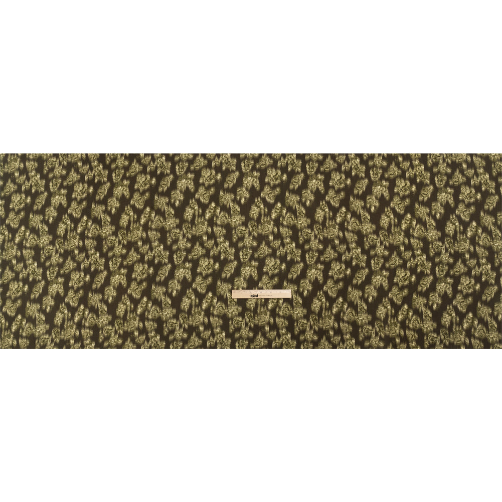 Mood Exclusive Olive Fragrant Feelings Crinkled Gauzy Viscose Crepe