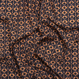 Mood Exclusive Columns and Arches Crinkled Gauzy Viscose Crepe