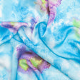 Mood Exclusive Blue Mindful Mapping Striped Viscose Dobby