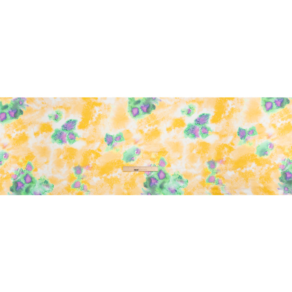 Mood Exclusive Yellow Mindful Mapping Striped Viscose Dobby