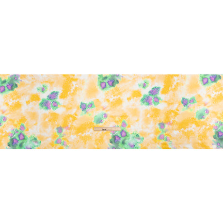 Mood Exclusive Yellow Mindful Mapping Striped Viscose Dobby