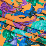 Mood Exclusive Jurassic Jubilee Striped Viscose Dobby