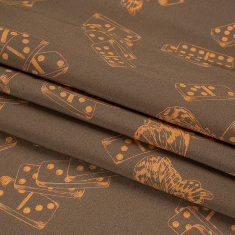 Mood Exclusive Ripple Effect Sustainable Viscose and Polyester Poplin