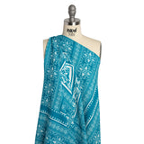 Mood Exclusive Wishing Well Slubbed Gauzy Cotton Woven Panel