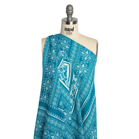 Mood Exclusive Wishing Well Slubbed Gauzy Cotton Woven Panel