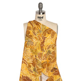 Mood Exclusive Goldenrod Tropic of Capricorn Slubbed Gauzy Cotton Woven