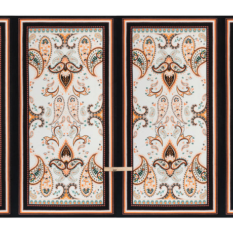 Mood Exclusive Black Whimsical Wardrobe Slubbed Gauzy Cotton Woven Panel