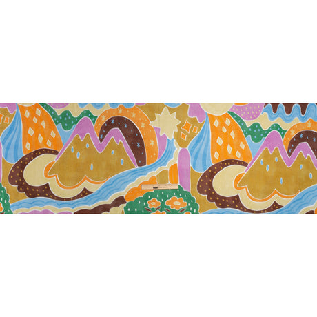 Mood Exclusive Brown Moonbeam Mountain Slubbed Gauzy Cotton Woven