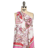 Mood Exclusive Pink Whimsical Wardrobe Slubbed Gauzy Cotton Woven Panel