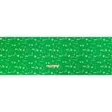 Slubbed Gauzy Cotton Woven Print - Kelly Green Geometric Squares - Mood Exclusive Blocked In