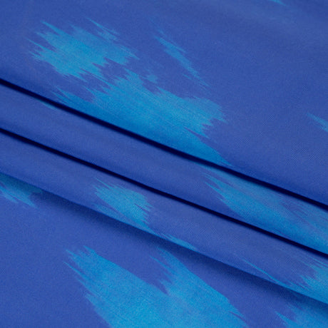 Mood Exclusive Pale Blue Dot Sustainable Viscose and Polyester Poplin