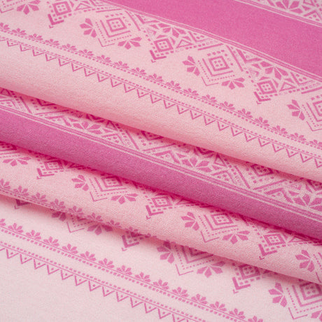 Mood Exclusive Pink Feel the Vibe Cotton Crepe