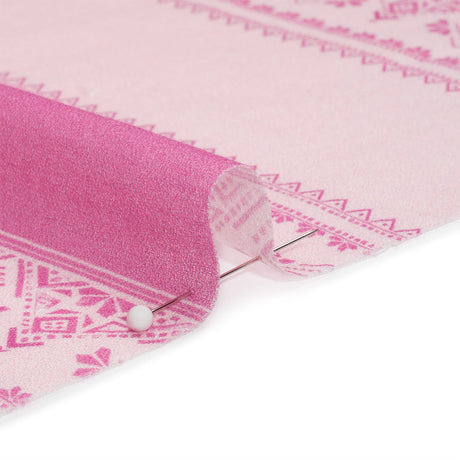 Mood Exclusive Pink Feel the Vibe Cotton Crepe