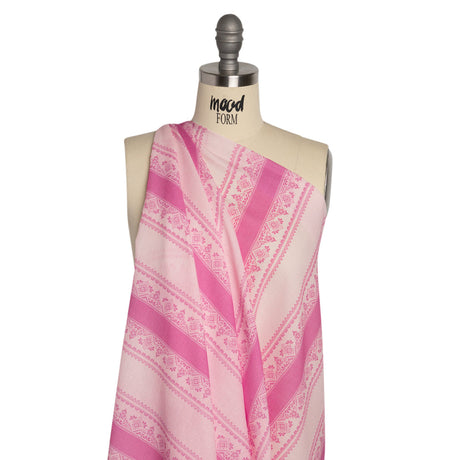 Mood Exclusive Pink Feel the Vibe Cotton Crepe