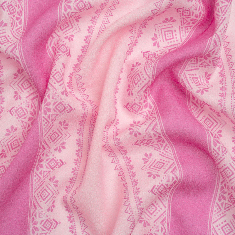 Mood Exclusive Pink Feel the Vibe Cotton Crepe