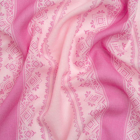 Mood Exclusive Pink Feel the Vibe Cotton Crepe
