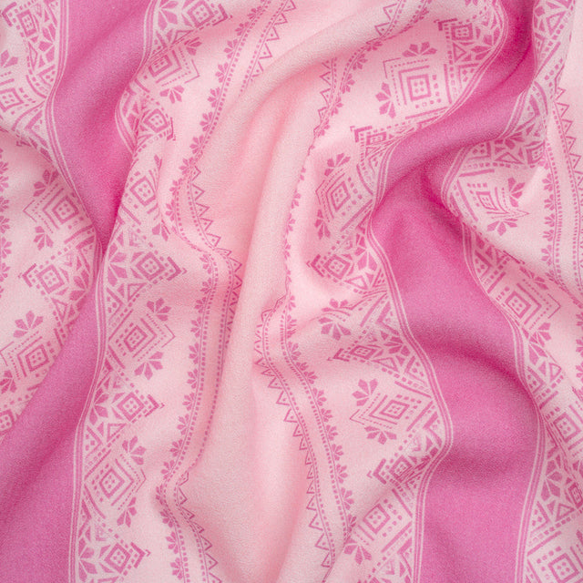 Mood Exclusive Pink Feel the Vibe Cotton Crepe