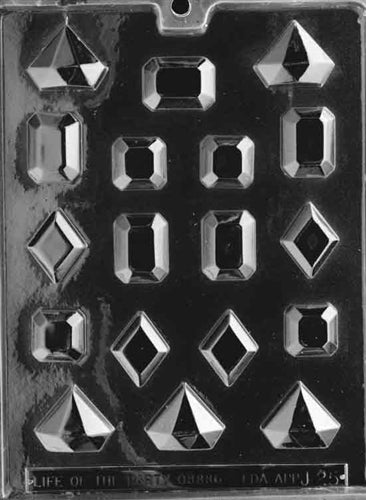 Jewels Chocolate Mold - LPJ025
