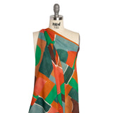 Mood Exclusive Earth Building Blocks Cotton Crepe Panel
