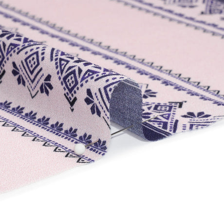 Mood Exclusive Purple Feel the Vibe Cotton Crepe