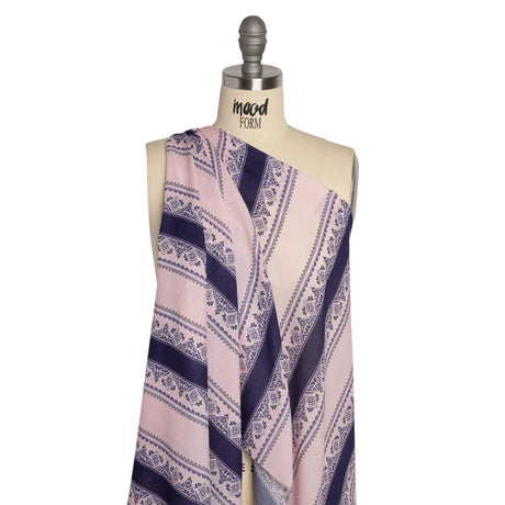 Mood Exclusive Purple Feel the Vibe Cotton Crepe