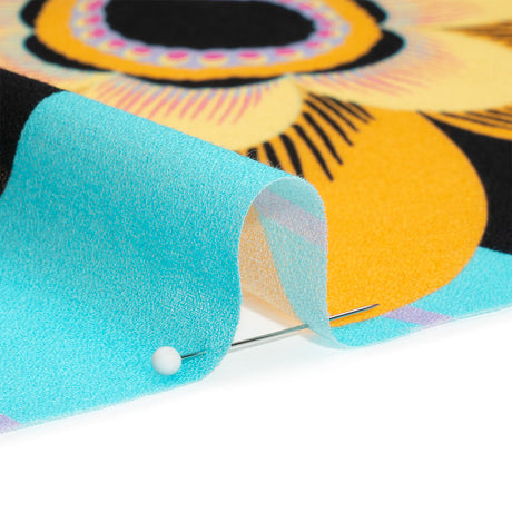 Mood Exclusive Blue Coconut Breeze Cotton Crepe