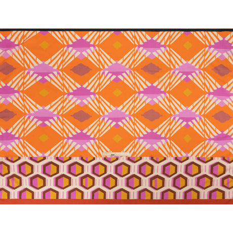Mood Exclusive Orange Itsy Bitsy Sewist Cotton Crepe Panel
