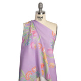 Mood Exclusive Lilac Stitch by Stitch Linen and Cotton Woven