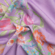 Mood Exclusive Lilac Stitch by Stitch Linen and Cotton Woven