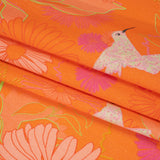 Mood Exclusive Hummingbird Heart Linen and Cotton Woven