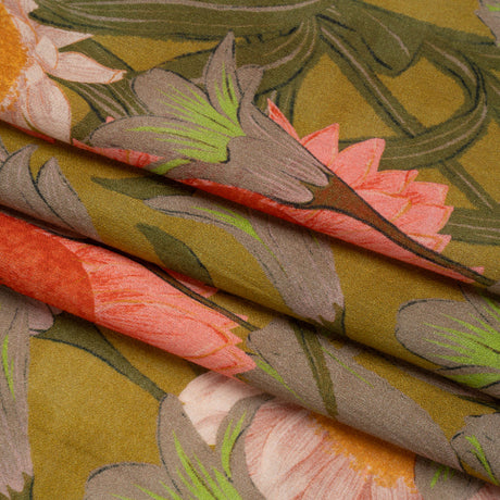 Mood Exclusive Flowers for Frances Cotton Crepe